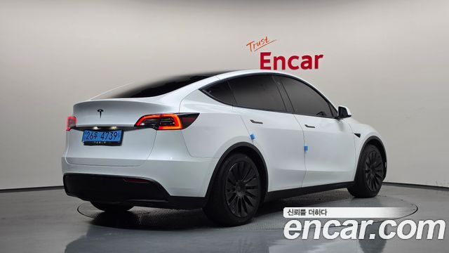 Tesla Model Y из Кореи Encar